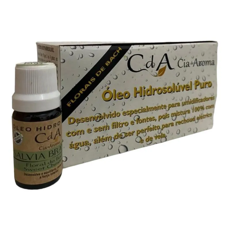 Box Kit 10 Óleos Hidrossolúvel 10ml - Escolha O Seu Aroma