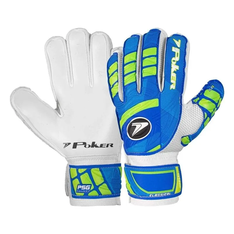 Luva Poker Classical Campo Profissional 10 / Azul