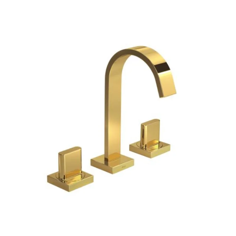 Misturador para Lavatório de Mesa Bica Alta Polo Gold