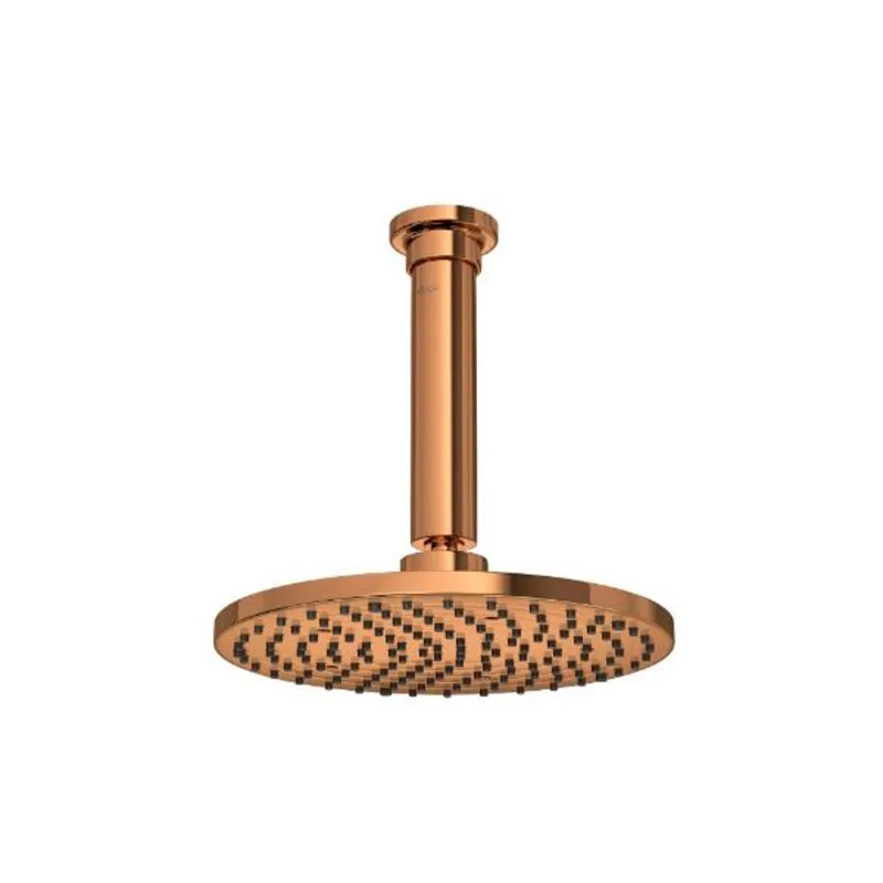 Chuveiro com Tubo de Teto Aquamax Red Gold