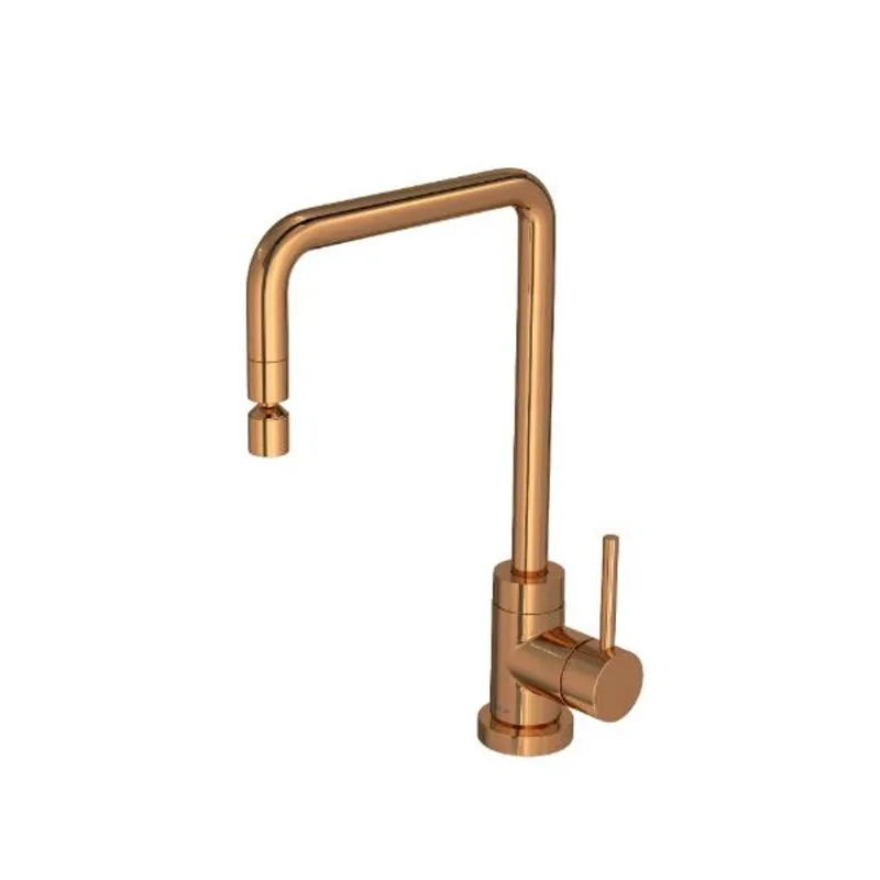 Misturador Monocomando para Cozinha de Mesa Spin Red Gold