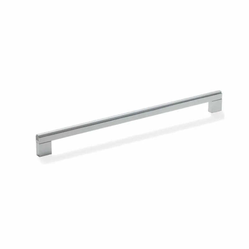 Puxador Lungo 192mm Acetinado Cromo - Archi