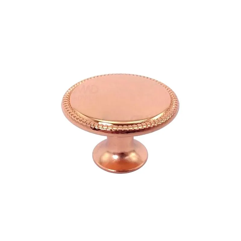 Puxador Shell 36mm Rose Escovado - Puxe Chic