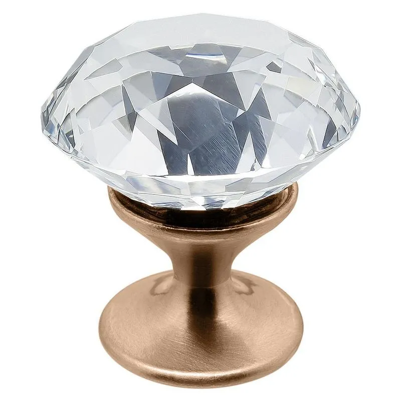 Puxador Diamante 30mm Red Gold Escovado - Jador