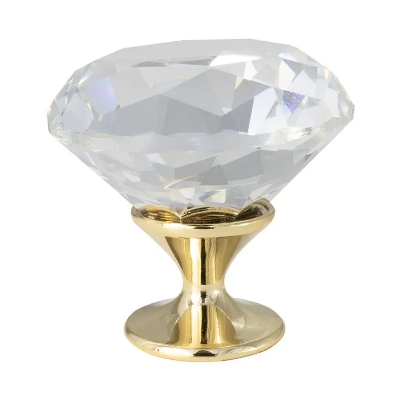 Puxador Diamante 40mm Gold - Jador