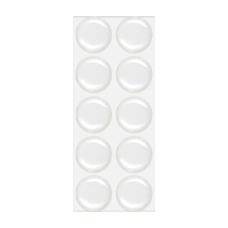 Batente 872 De Silicone Redondo 24mm Ca Com 10