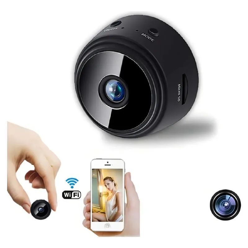 Câmera A9 Hd Mini Visão Noturna Wifi Câmera 1080p Vigilância
