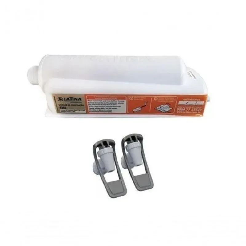 Kit Refil Latina P355 + Torneira 2 Peças Purificador Pa355