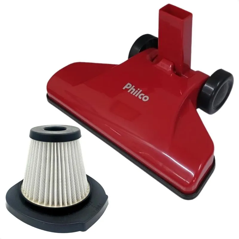 Kit Bocal + Filtro Hepa Aspirador Ph1100 Rapid Turbo Pas02v