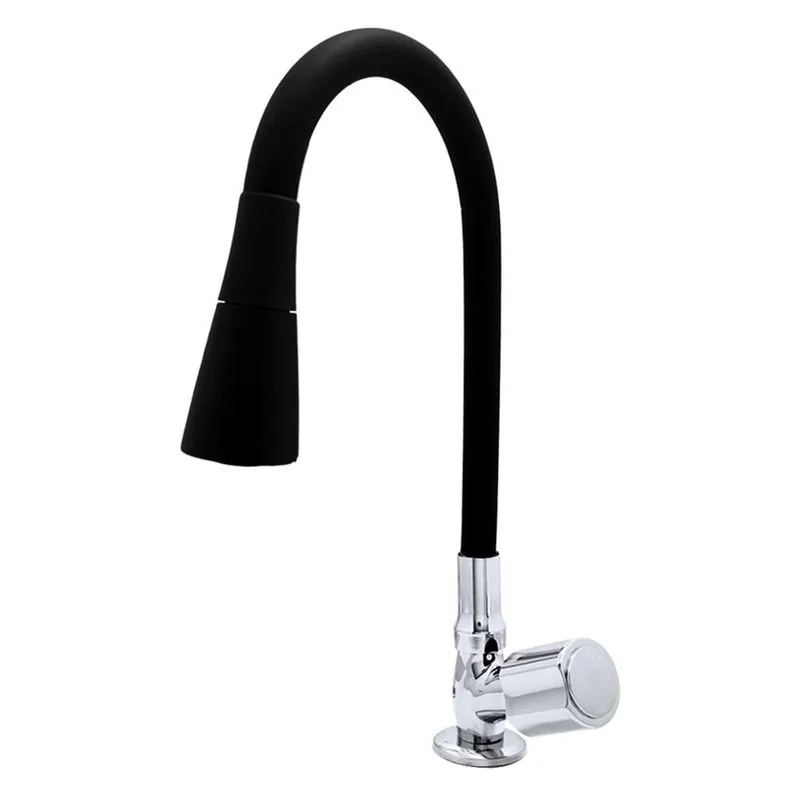 Torneira Para Cozinha De Mesa Conic C40 Luxo Preto