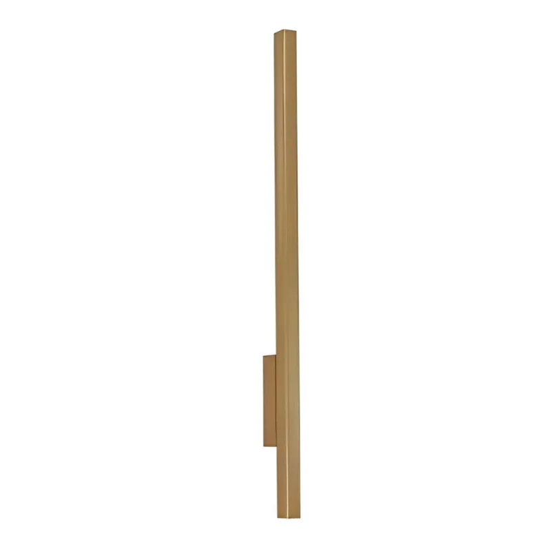 Arandela de Parede Led Dourado Luz Indireta com base embaixo