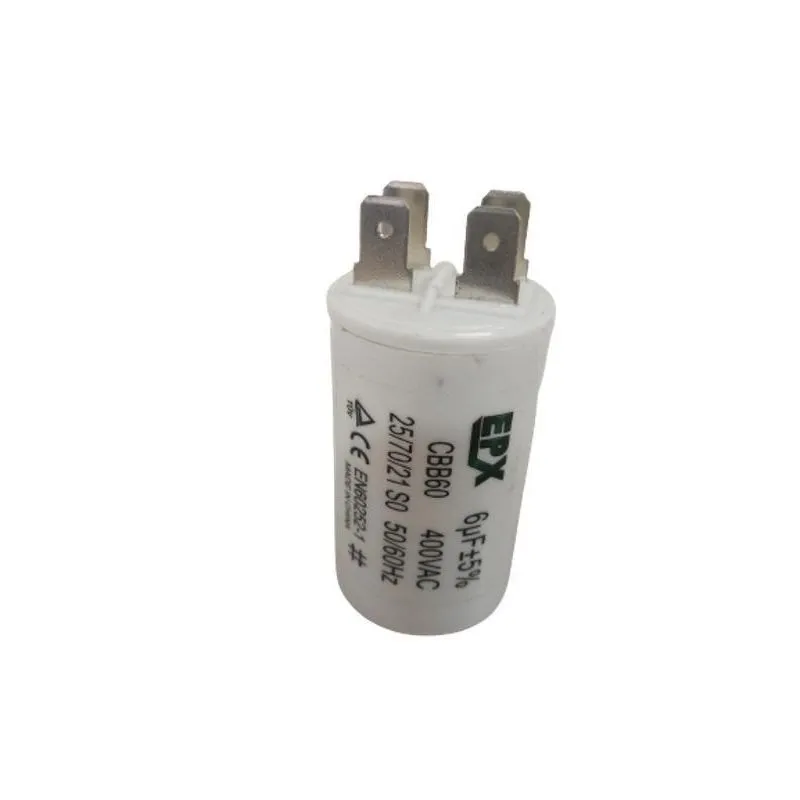 Capacitor De Partida Para Motor 6mf Epx 400vac