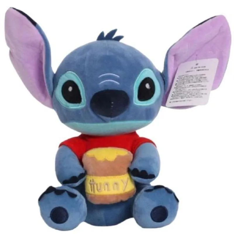 Pelúcia Stitch Pote De Mel Disney 25Cm Lilo Fantasia