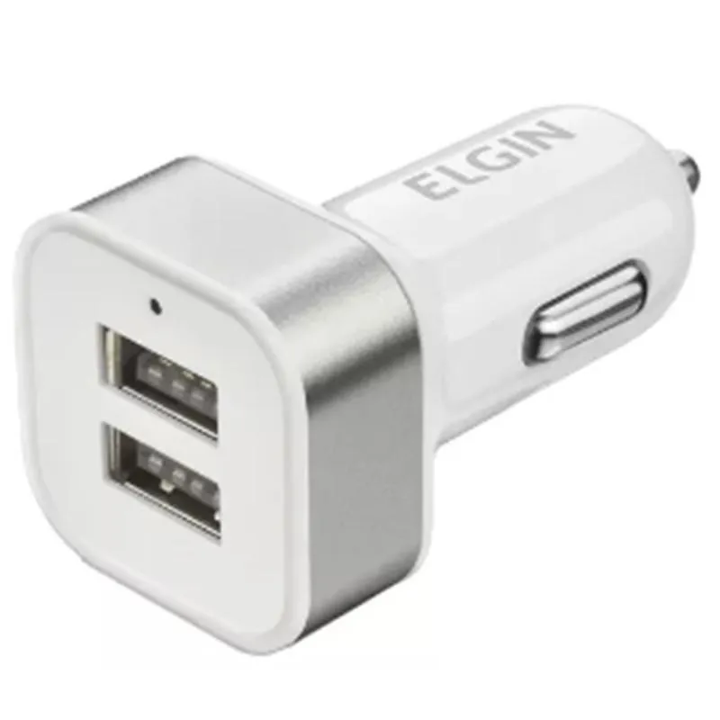 Carregador Veicular Turbo Tomada Usb Dupla Carregue Celular