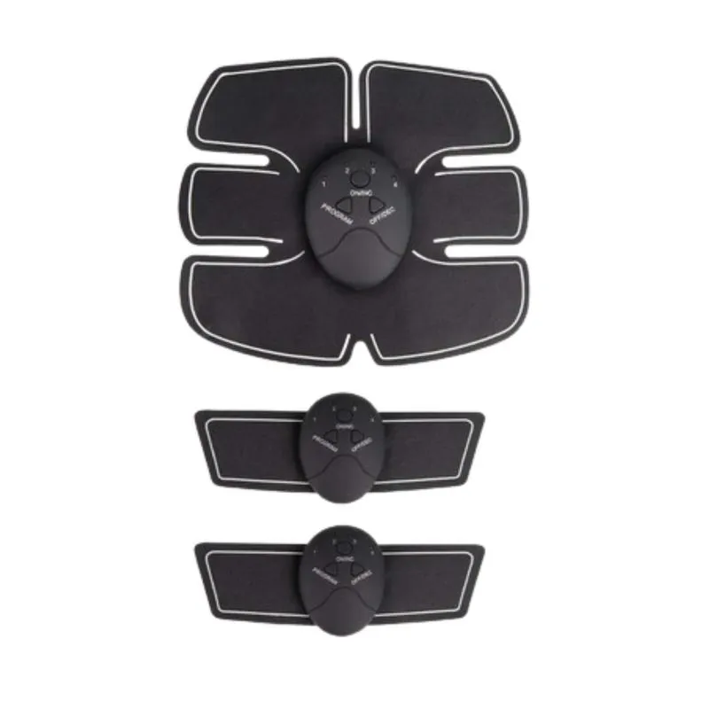 Estimulador Muscular Tonificador Elétrico 2 Braços 1 Abdômen