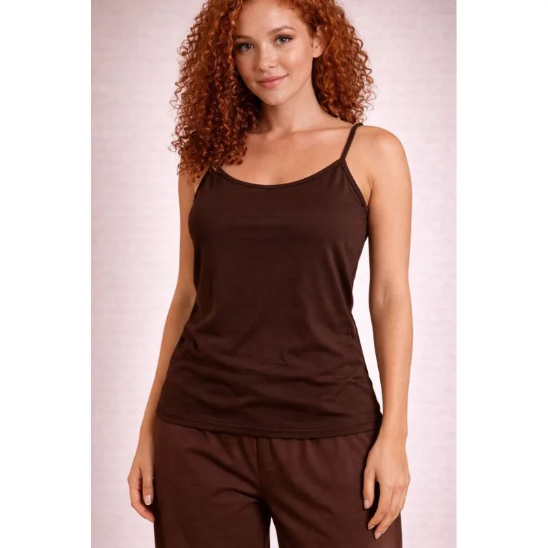 Blusinha Feminina Alcinha Básica Conforto Em Poliamida