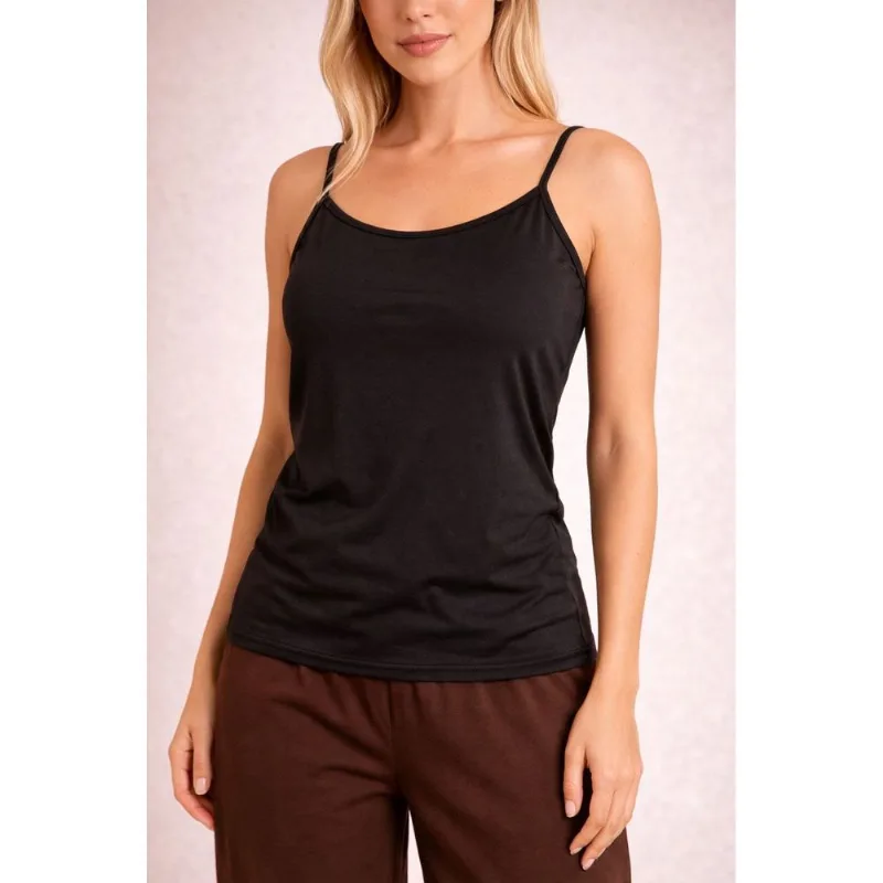Blusinha Feminina Alcinha Básica Conforto Em Poliamida