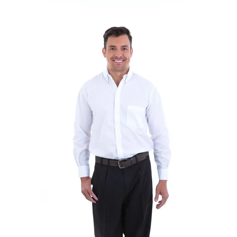Calça Social Masculina em Tecido Oxford