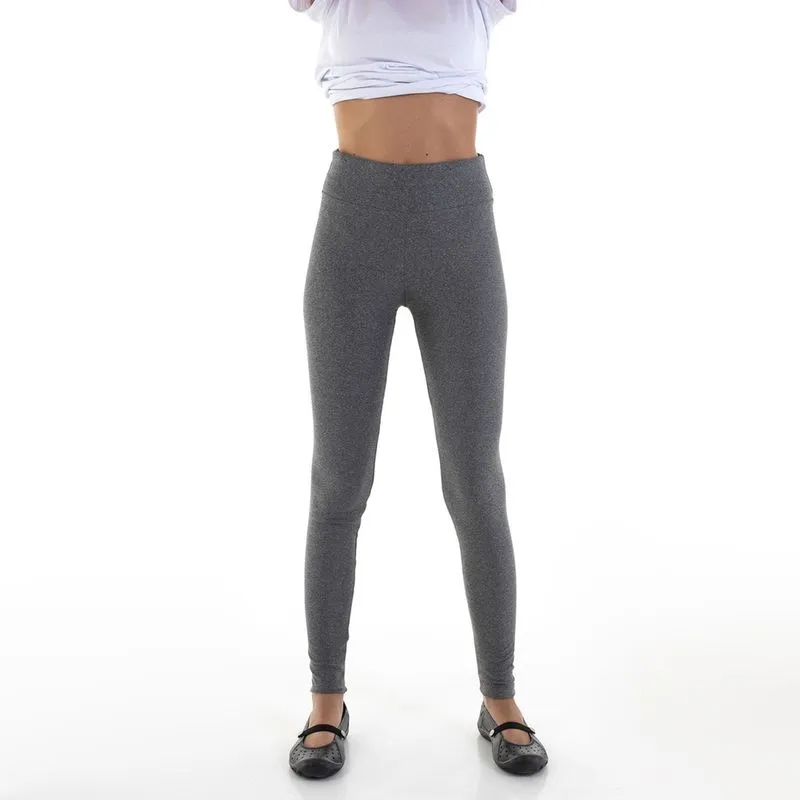 Kit com 3 Calças Legging Cintura Alta em tecido Suplex