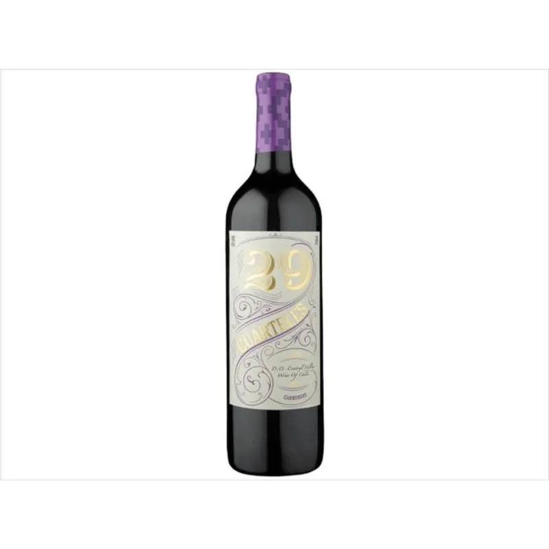 29 Cuarteles Classic Carménre Tinto Seco Vinho Chile