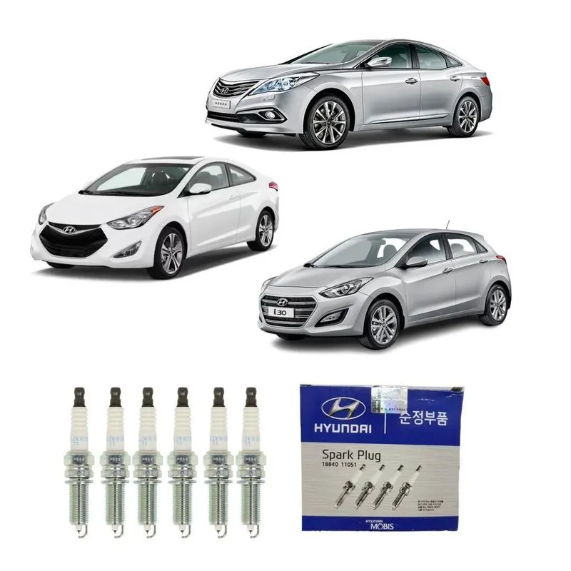 Jogo Vela Hyundai Azera Santa Fé Kia Sorento Cadenza