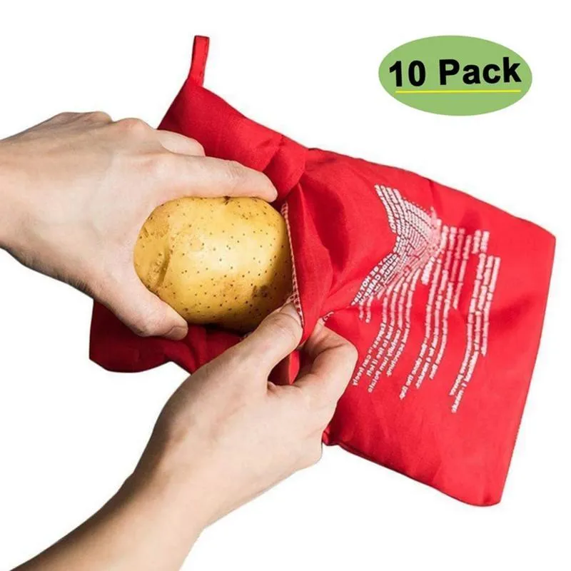 Saco Assar Batata Forno Microondas Isolamento Térmico