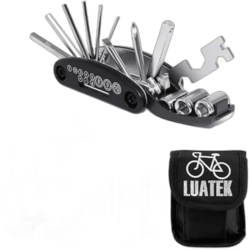 Kit Reparo Bike Bicicleta 12 Ferramentas Pneu Macarrão Freio