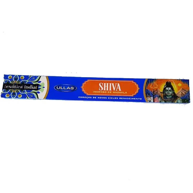 Incenso De Massala Exotic Shiva - Kit 3 Caixas