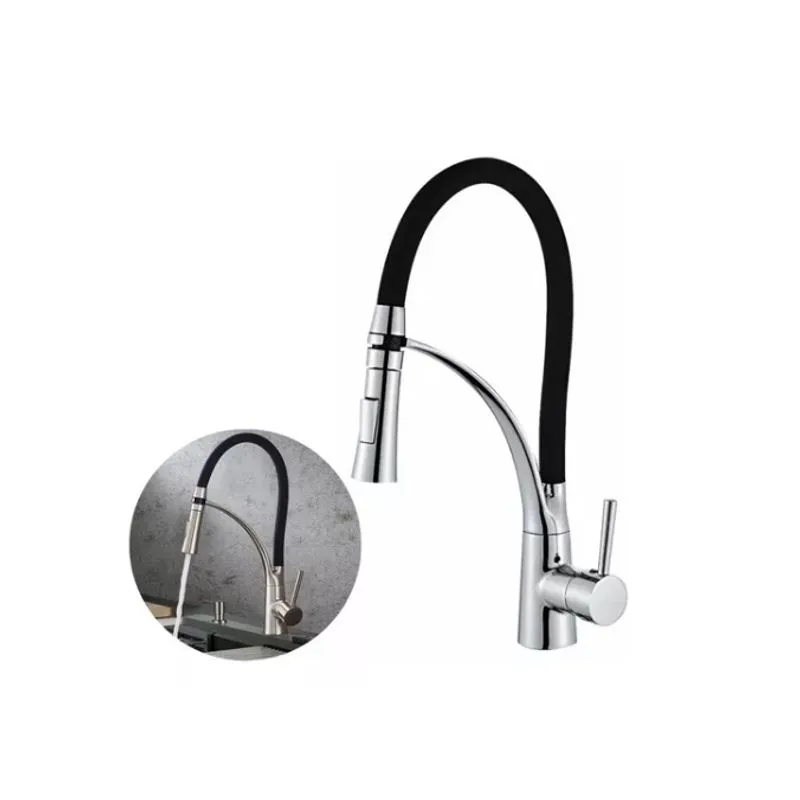 Torneira De Cozinha Gourmet Flexível Silicone Monocomando Brinovar