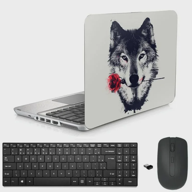 Adesivo Notebook Asus 14 Lobo/Tecl/Mou Preto