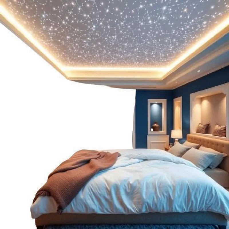 Céu Estrelado Kit Iluminação Fibra Ótica 200 Pontos