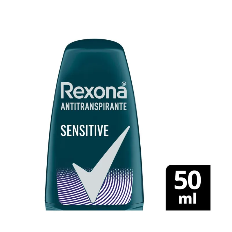 Antitranspirante roll on Rexona sensitive men 50 cc.