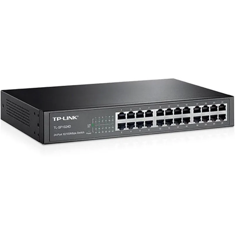 Switch De Mesa Tp-link Tl-sf1024d 24 Portas - 10/100mbps