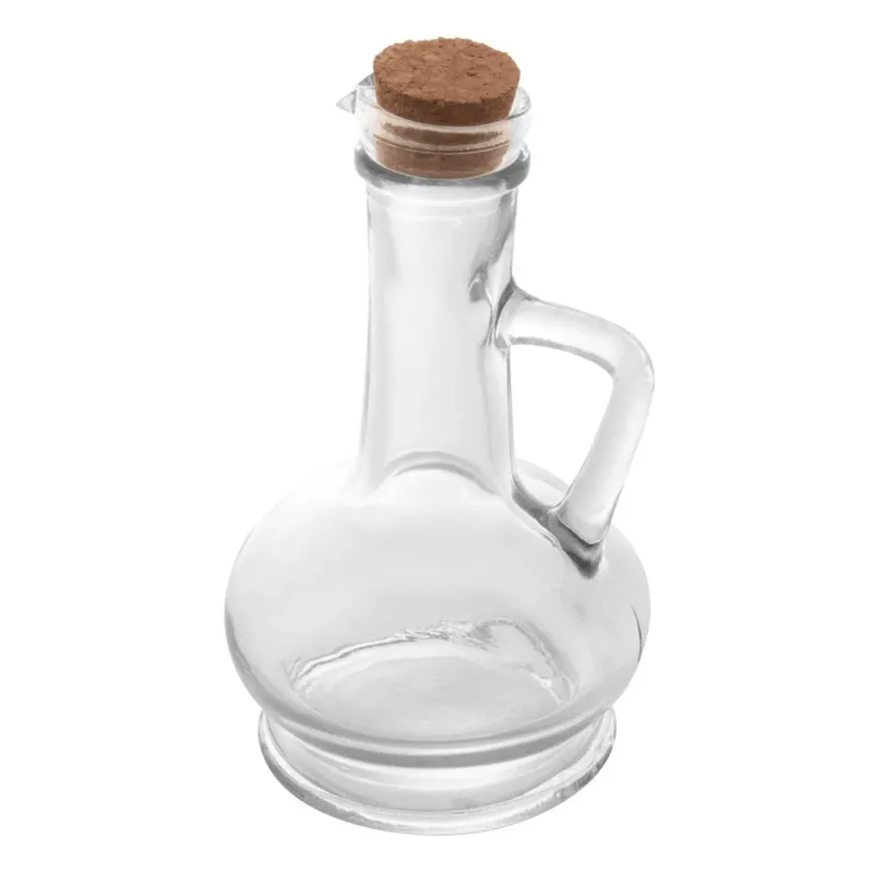 Galheteiro De Azeite Vinagre Molhos Vidro C/tampa Cortiça 250ml