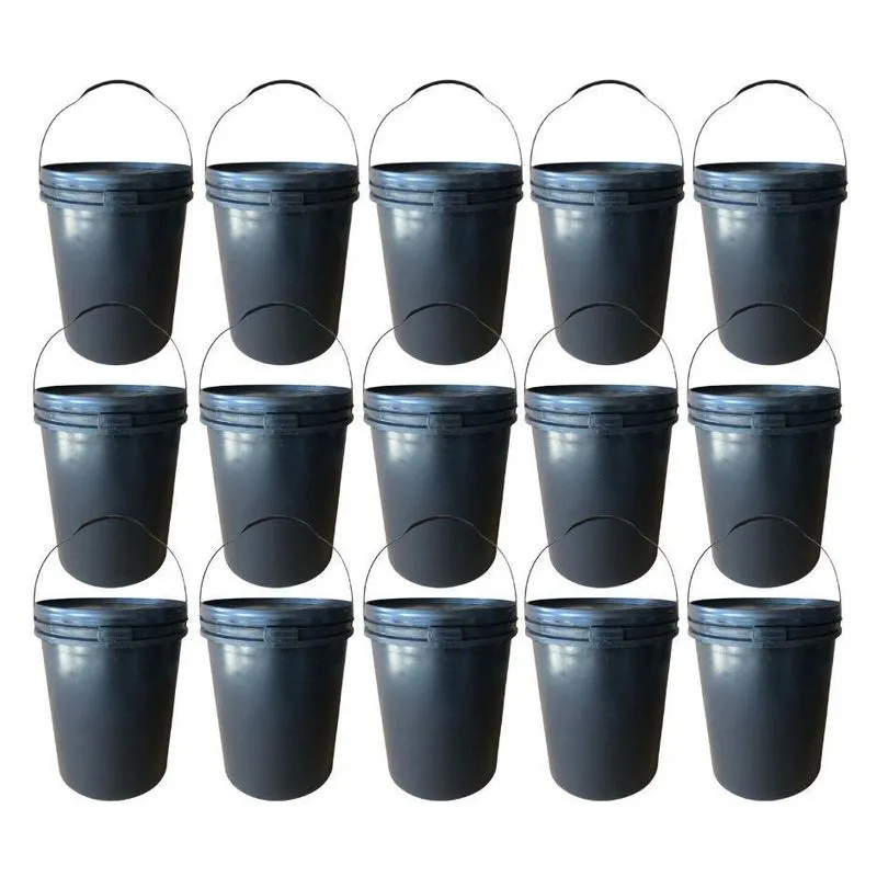 Balde 20l Parastocar Insumos - 15 Pçs