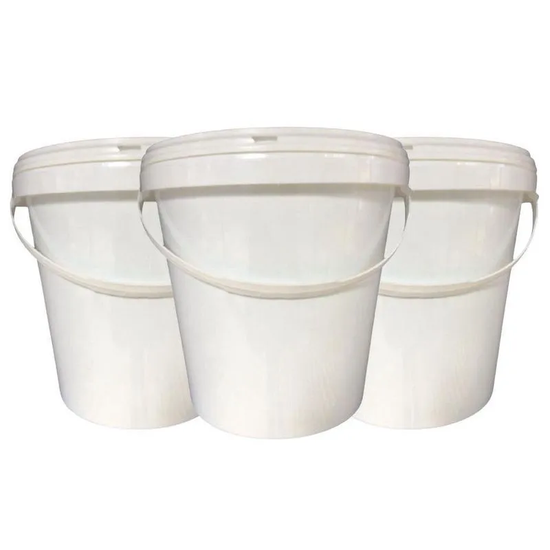 Balde 3.6L Duro - 3 Pçs