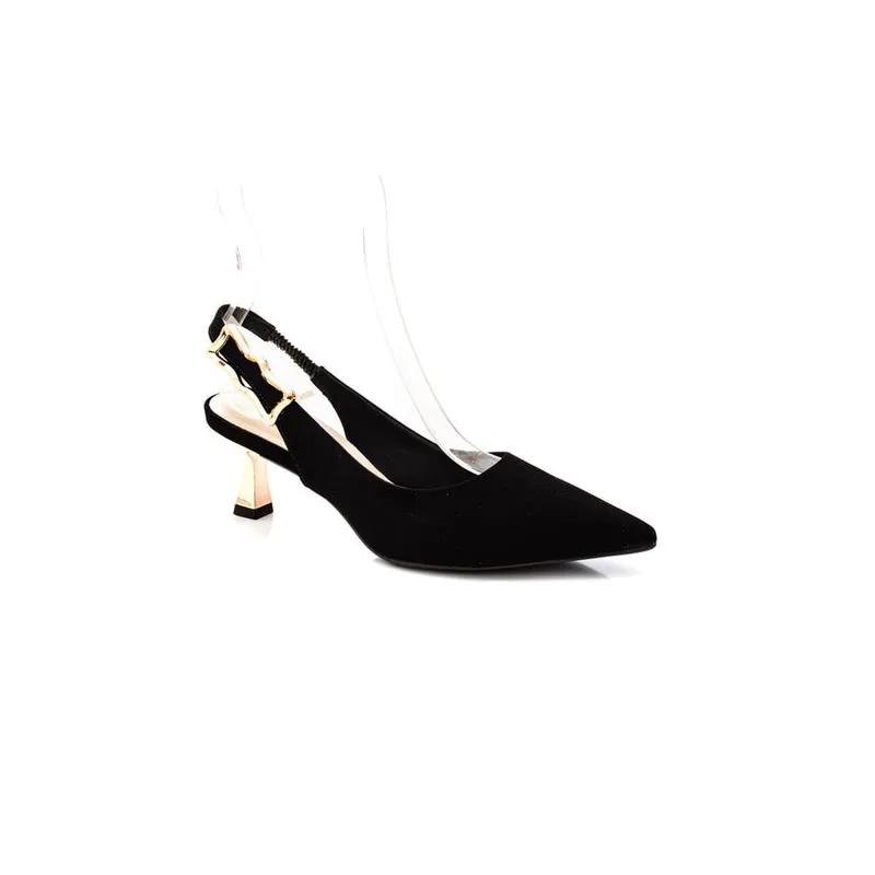 Sapato Bebecê Slingback Feminino T3814-416 Preto 37