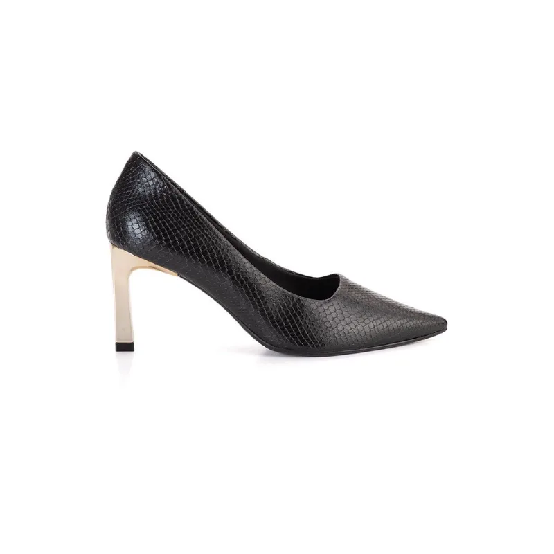 Scarpin Bebecê Clássico Atemporal Preto 39