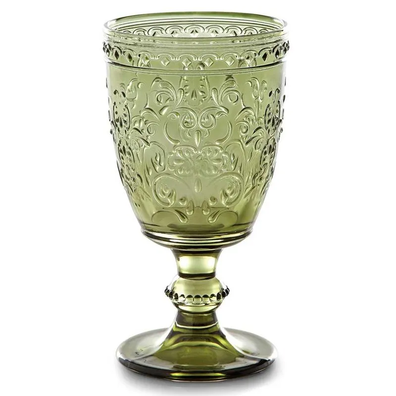 Taça Vitrum Arabesco Copa&Cia Vidro Oliva 350 ml