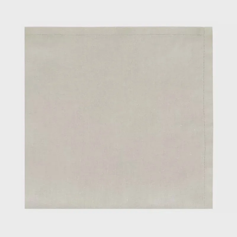 Guardanapo Home 4 pçs 40x40cm Liso Areia 202230 - Copa e Cia