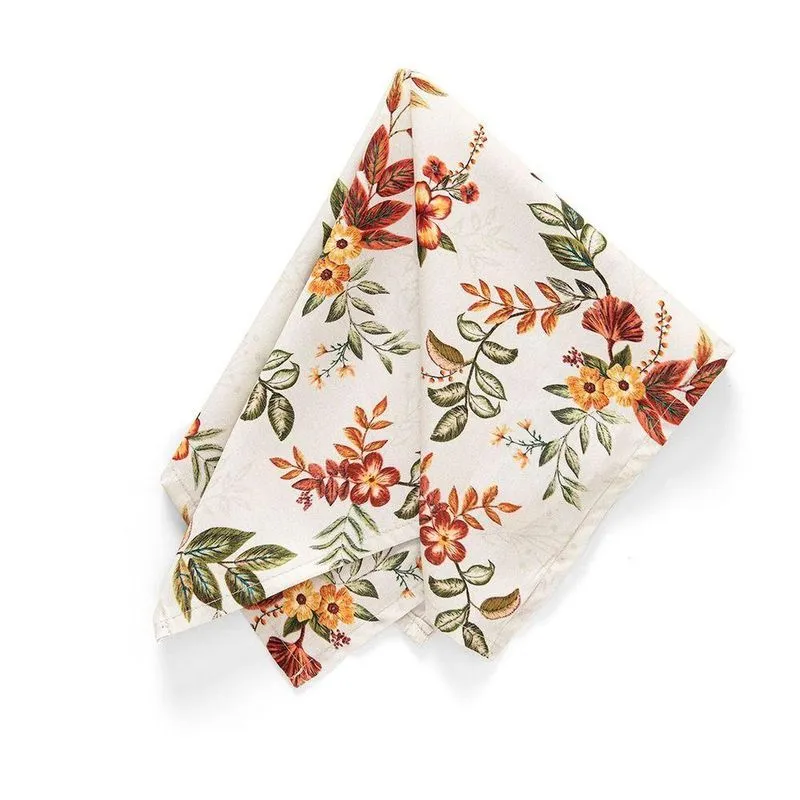 Guardanapo Copa E Cia 4 Peças Home 45x45cm Estampado Eduarda
