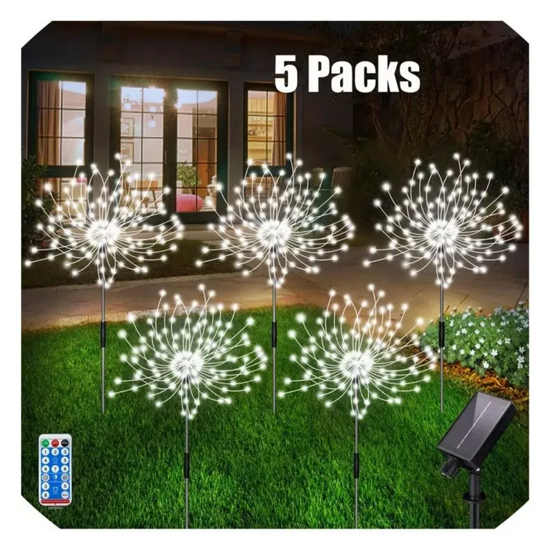Luzes Solares Ao Ar Livre, Conjunto De Decoração De Natal