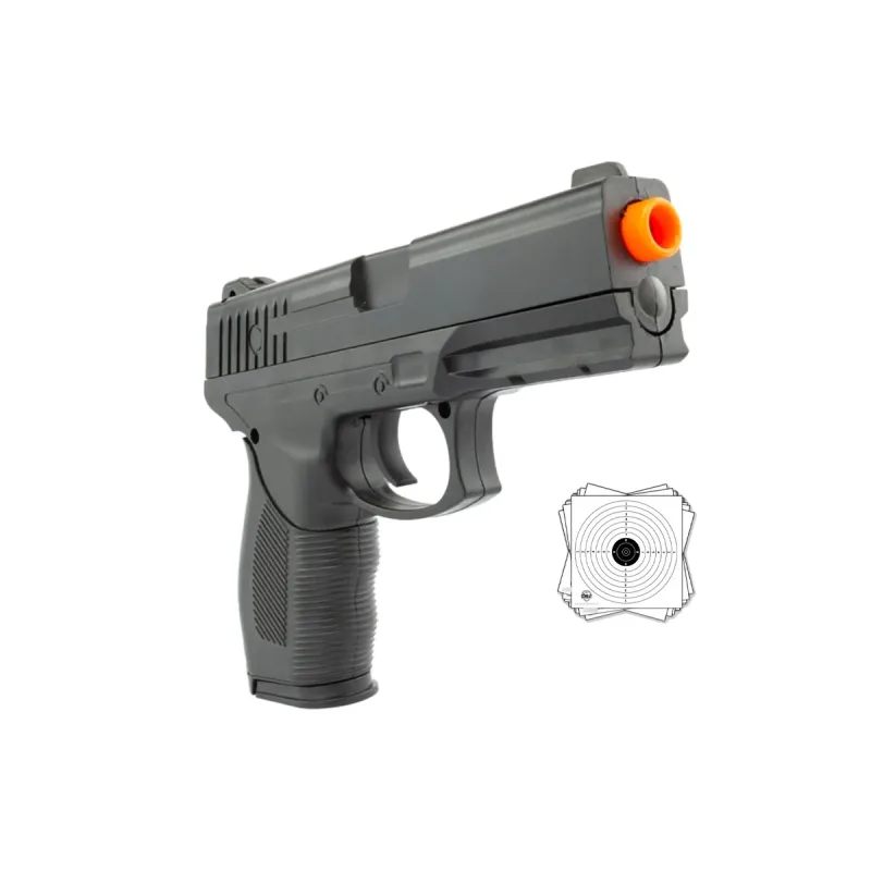 Pistola Airsoft Spring Vg24/7 V310 Vigor 6mm + 100 Alvos