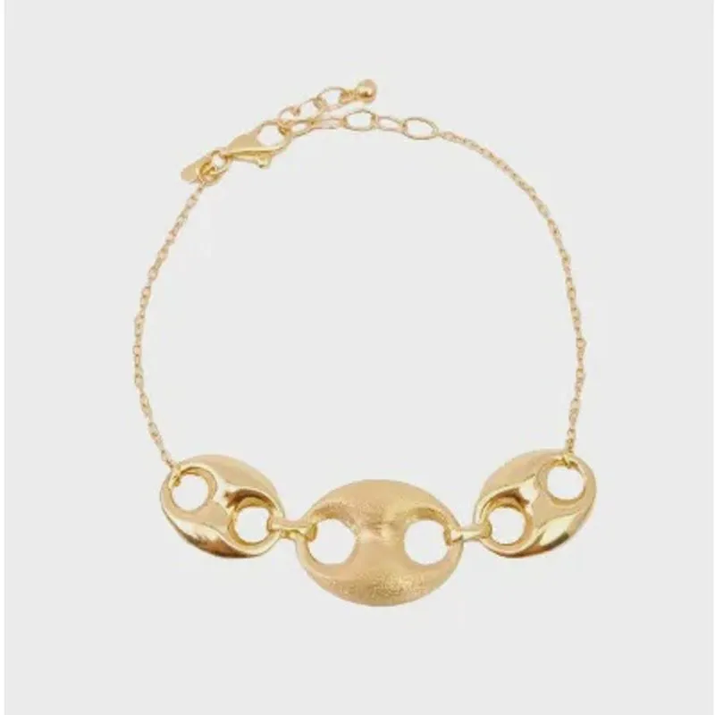 Pulseira Elos Portugueses Em Ouro 18K