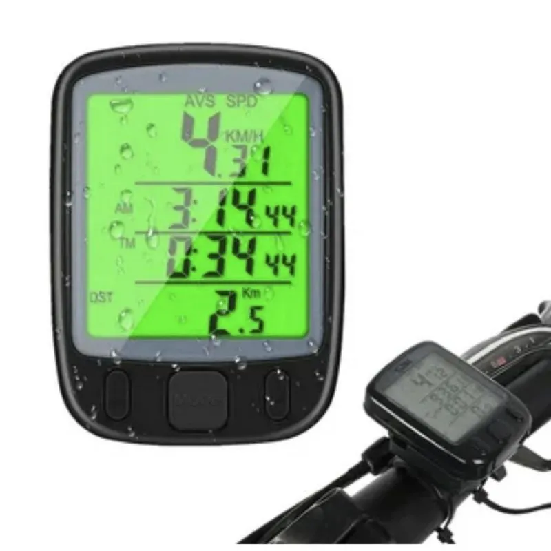 Ciclocomputador Velocímetro Luz Noturna Profissional