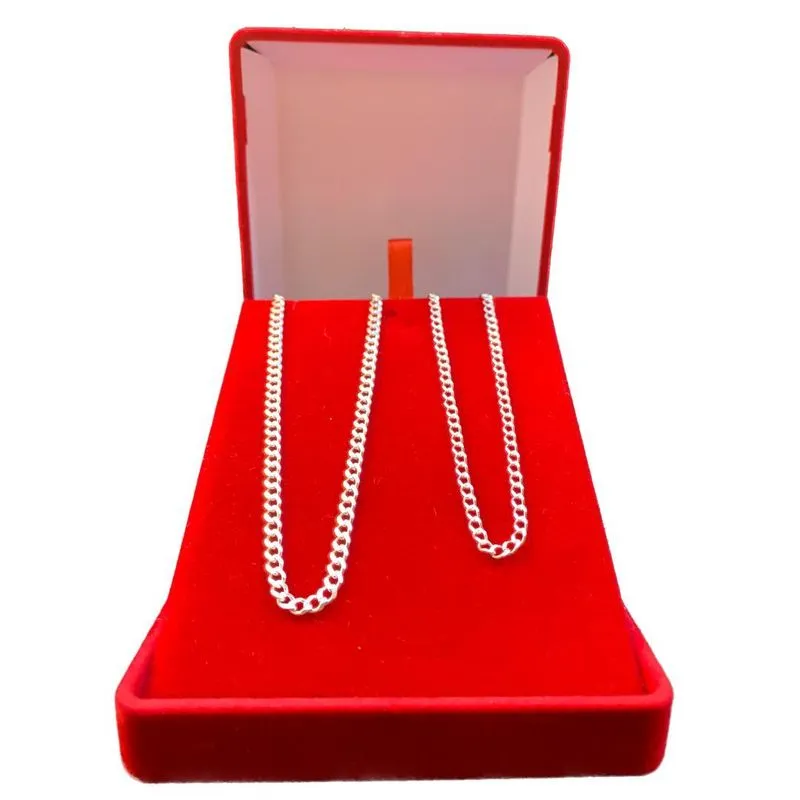 Kit Cordão De Prata 925 70cm + Pulseira Escama De Peixe 3mm