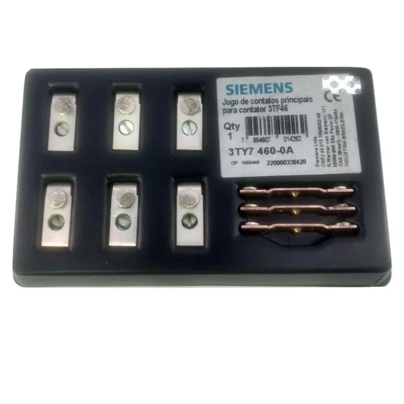 Jogo De Contatos Principais Siemens Original 3tb46