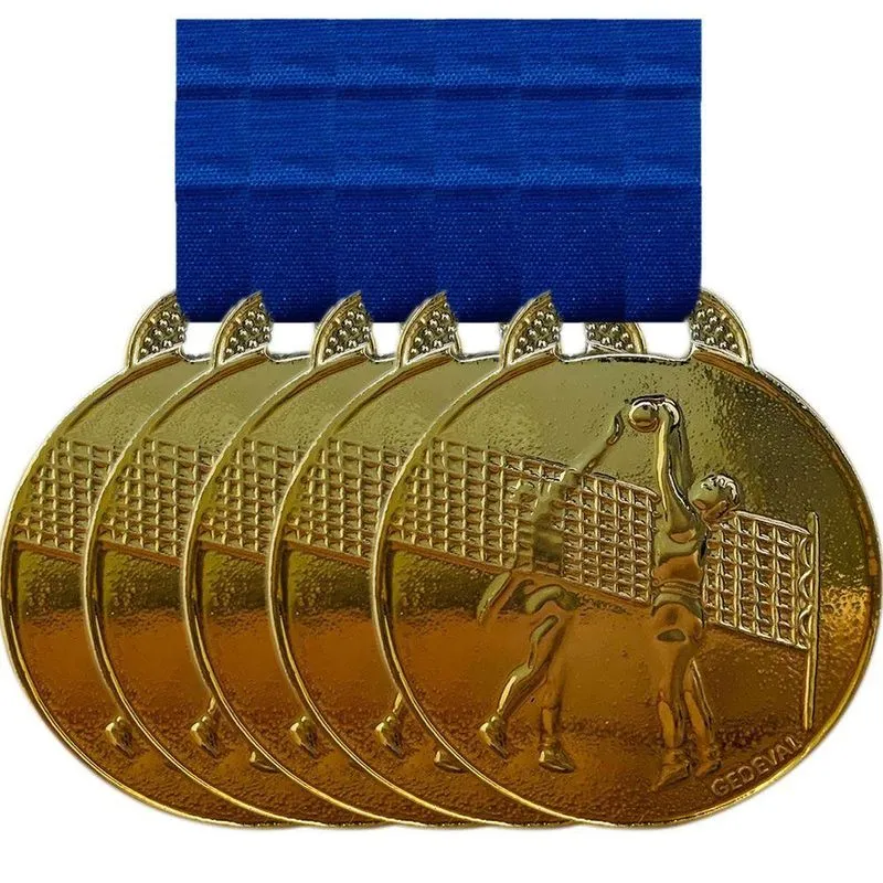 45 Medalhas Premiação Esportiva Colégio Empresa 3,5cm Metal Modelos: vôleyball