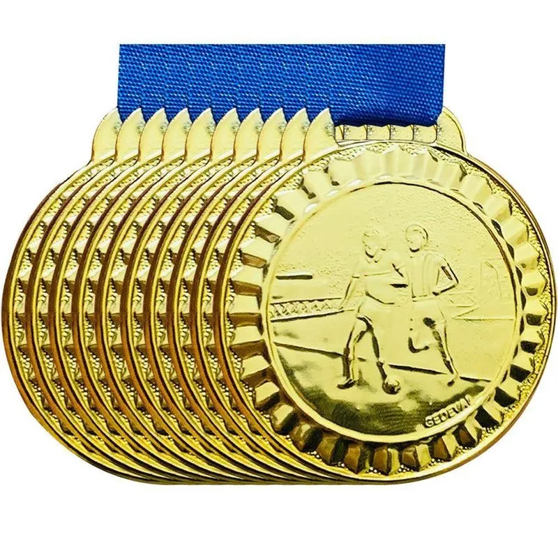 Kit 15 Medalha Futebol Honra Ao Mérito Esportivas 4,5 Cm Modelos: futebol