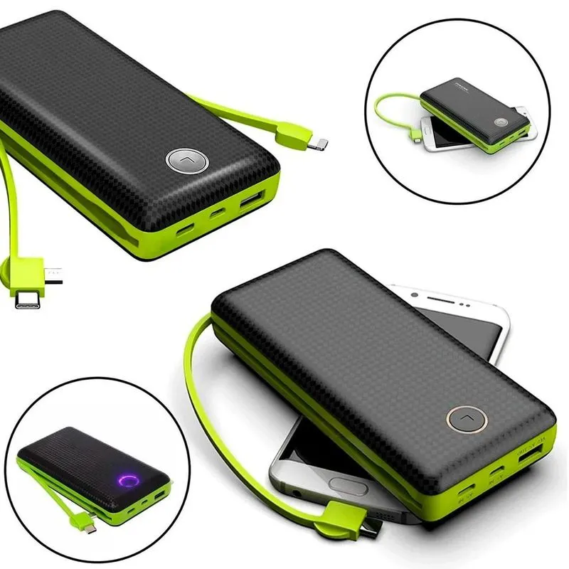 Power Bank 20000mAh Universal Rápido E Duradouro